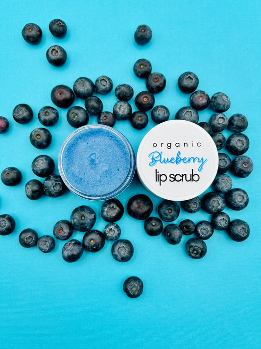 Organic Blueberry Lip Scrub