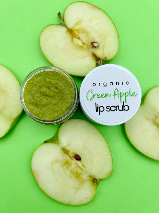 Organic Green Apple Lip Scrub